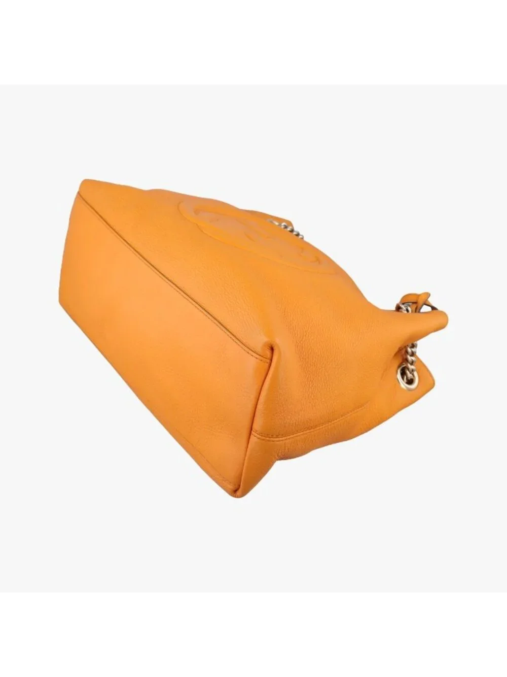 Gucci Soho Yellow Leather Shoulder Bag